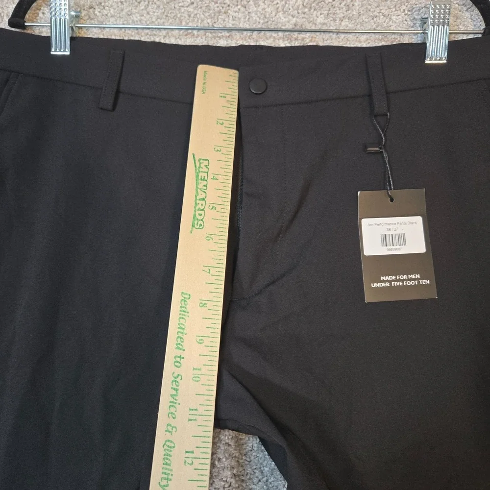 Under 510 U-510 Jon Performance Pants Men 38x27 Black NEW